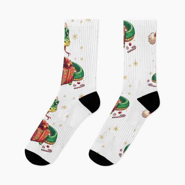 Item preview, snake christmas designed and sold by Krasnovaovaova.