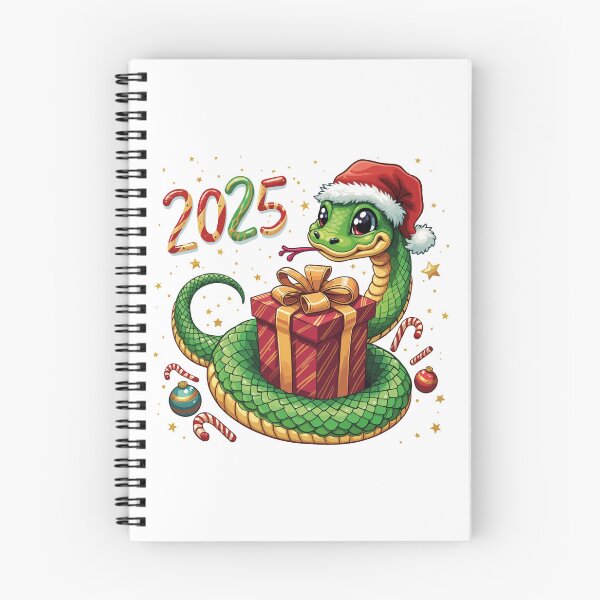 Item preview, snake christmas designed and sold by Krasnovaovaova.