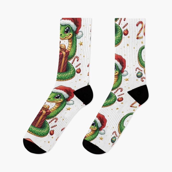 Item preview, snake christmas designed and sold by Krasnovaovaova.