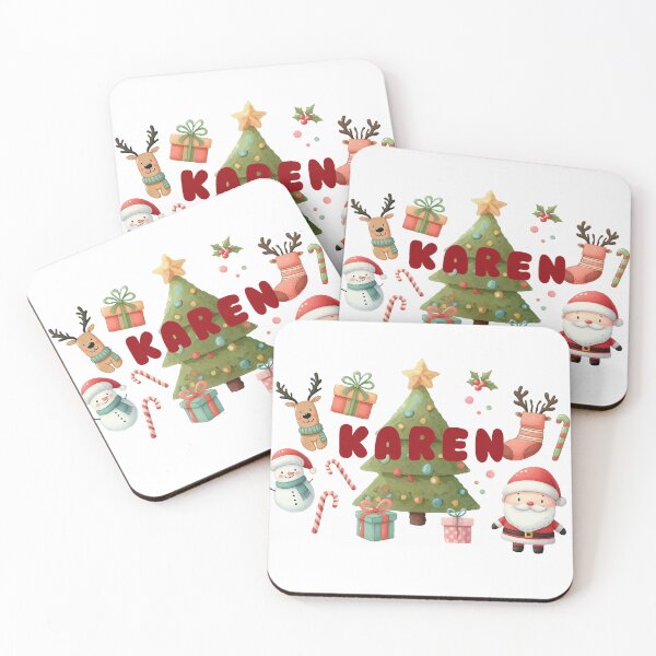 Item preview, Christmas Name Karen - personalized designed and sold by karolinahinc.