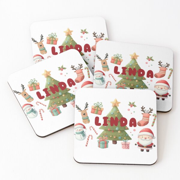 Item preview, Christmas Name Linda - personalized designed and sold by karolinahinc.