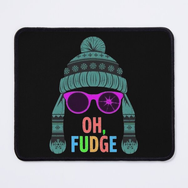 Item preview, Oh Fudge Funny Christmas Saying, Vintage Xmas designed and sold by SztylishDesigns.