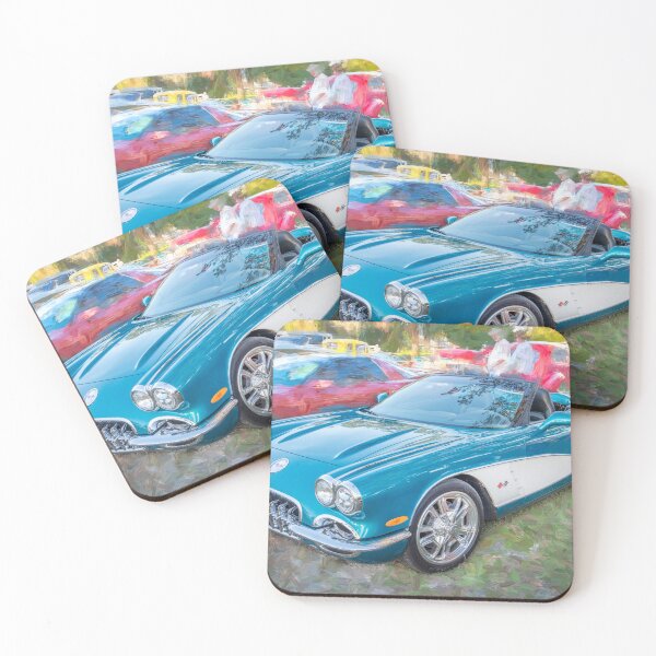 Item preview, 1959 Blue & White Chevy Corvette Convertible X127 designed and sold by RichFrancoCars.