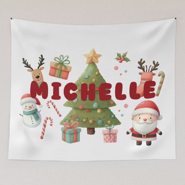 Item preview, Christmas Name Michelle - personalized designed and sold by karolinahinc.