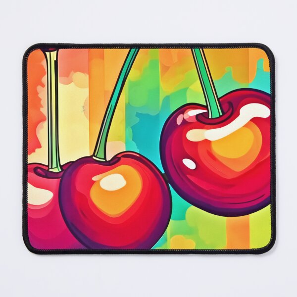 Item preview, Vibrant Cherry Art designed and sold by Health And Fitness Posts e-Store.