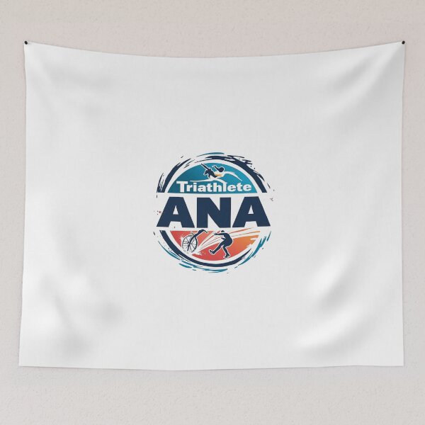 Item preview, Dynamic Triathlete Ana - Swim, Bike, Run designed and sold by Triathlongram.