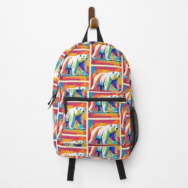 Item preview, Vibrant Polar Bear designed and sold by Health And Fitness Posts e-Store.