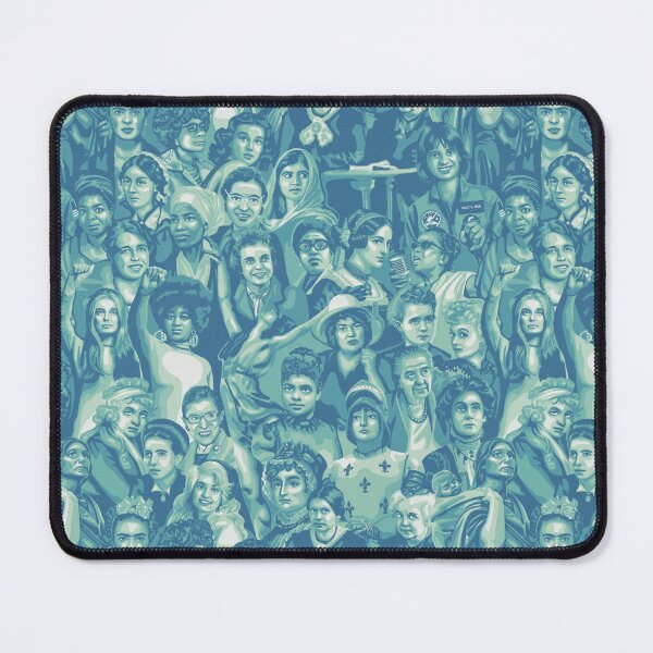 Item preview, Celebration of Women's History in Shades of Teal designed and sold by Unhinged Heather.
