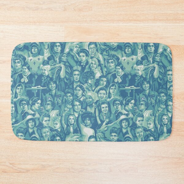 Item preview, Celebration of Women's History in Shades of Teal designed and sold by Unhinged Heather.