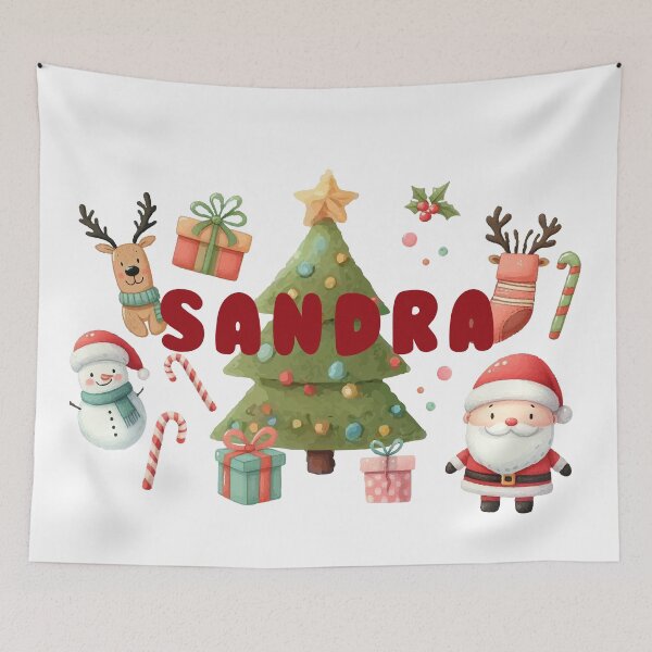 Item preview, Christmas Name Sandra - personalized designed and sold by karolinahinc.
