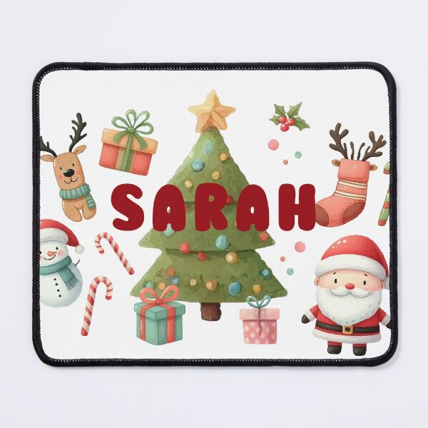 Item preview, Christmas Name Sarah - personalized designed and sold by karolinahinc.