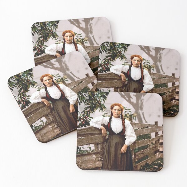Item preview, Girl from Voss  designed and sold by 19th Century in Color.