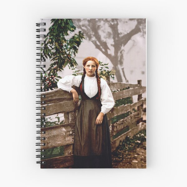 Item preview, Girl from Voss  designed and sold by 19th Century in Color.