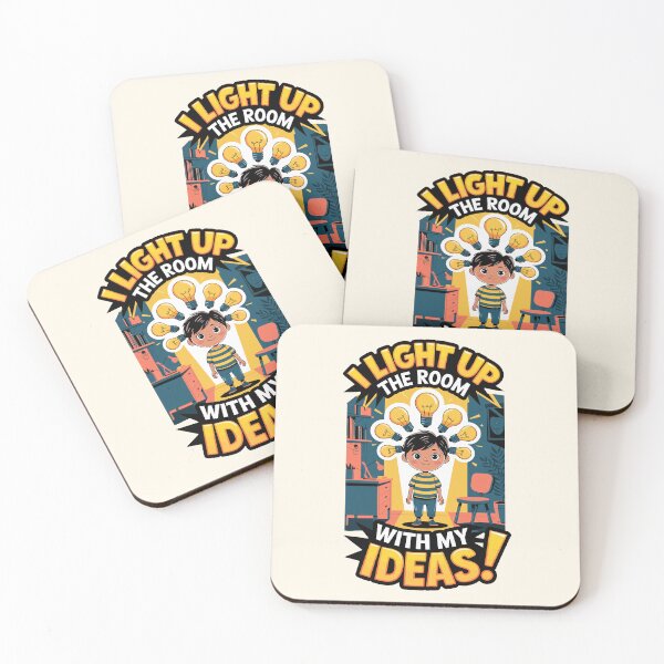 Item preview,  I Light Up the Room with My Ideas - Creative Kids Design designed and sold by MolonasDesigns.