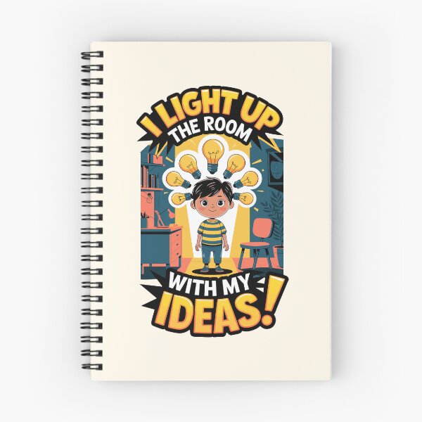 Item preview,  I Light Up the Room with My Ideas - Creative Kids Design designed and sold by MolonasDesigns.