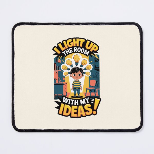 Item preview,  I Light Up the Room with My Ideas - Creative Kids Design designed and sold by MolonasDesigns.