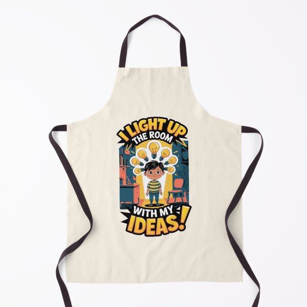 Item preview, I Light Up the Room with My Ideas - Creative Kids Design designed and sold by MolonasDesigns.