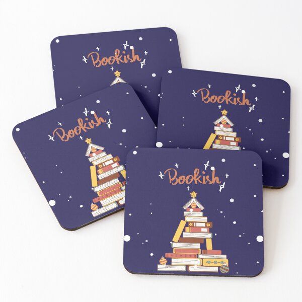 Item preview, Bookish Christmas and winter.  designed and sold by ninjapineapple.