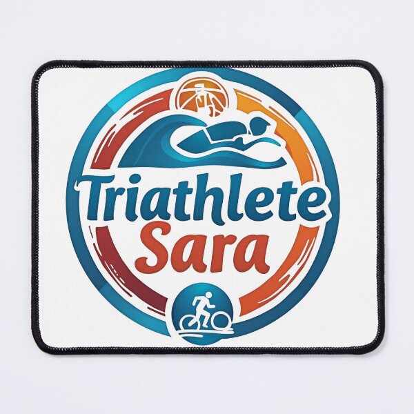 Item preview, Copy of Dynamic Triathlete Sara - Swim, Bike, Run designed and sold by Triathlongram.