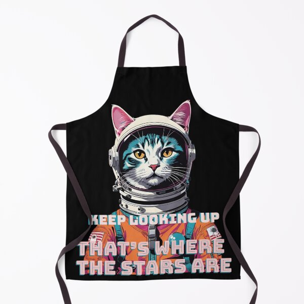 Item preview, Astronaut Cat | Keep Looking Up, That’s Where the Stars Are. designed and sold by Whisky1111.