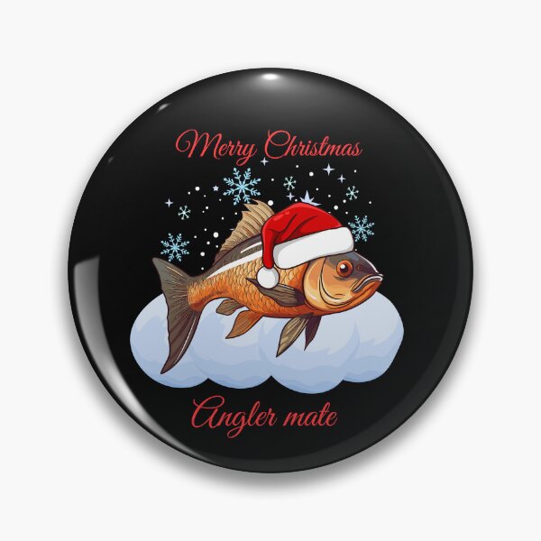 Item preview, Merry Christmas Angler Mate designed and sold by RoxXxaNa94.