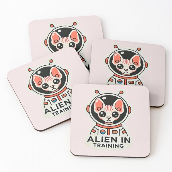 Item preview, Alien Cat In Training designed and sold by SphynxLove855.