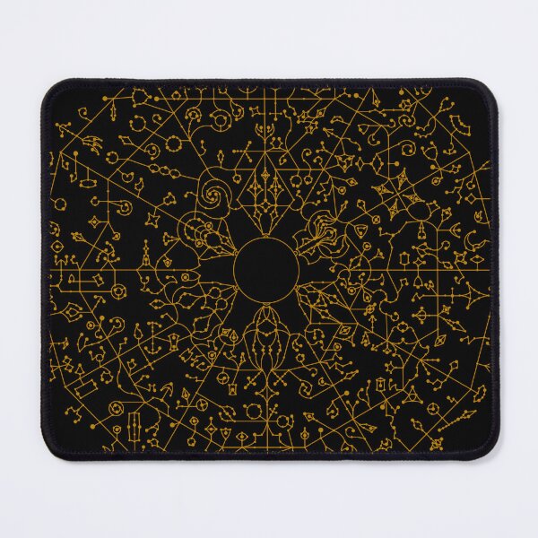Vista previa del artículo con la obra «Árbol de habilidades pasivas de Path of Exile 2 (oro)», diseñado y vendido por graphicsbuddy.