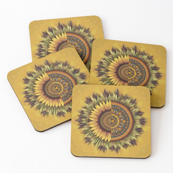 Item preview, Sunflower Intertwined: A Cultural Celebration | Golden Unity: Sunflower Fusion Art designed and sold by JOY STORE 45.