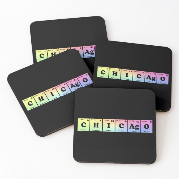 Item preview, Primary Elements of Chicago - C H I C Ag O designed and sold by ScienceCorner.