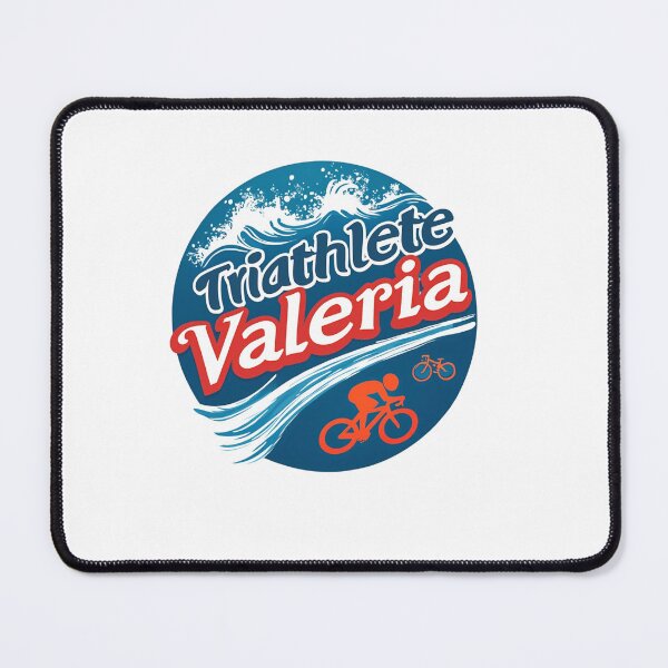 Item preview, Dynamic Triathlete Valeria - Swim, Bike, Run designed and sold by Triathlongram.