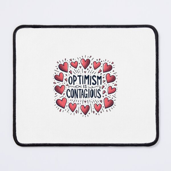 Item preview, Optimism is Contagious designed and sold by Monem-RASH.