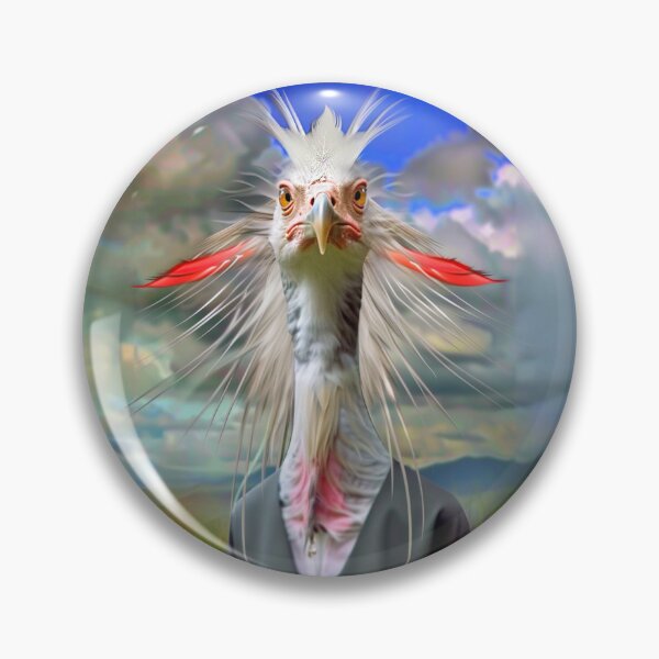 Item preview, The Distinguished Flock Society: A Portrait Series Image Four designed and sold by Lyndacathcart.