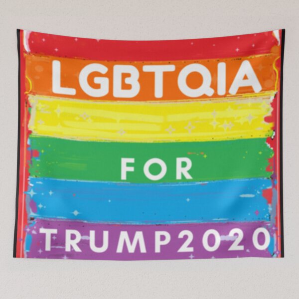 Item preview, LGBTQIA for TRUMP 2020 designed and sold by Art With Impact – Statement Art & Apparel for Deep Thinkers.