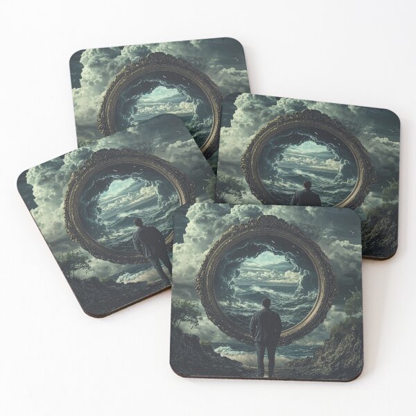 Item preview, Portal of Turbulence: Facing the Infinite Wave designed and sold by oanaunciuleanu.