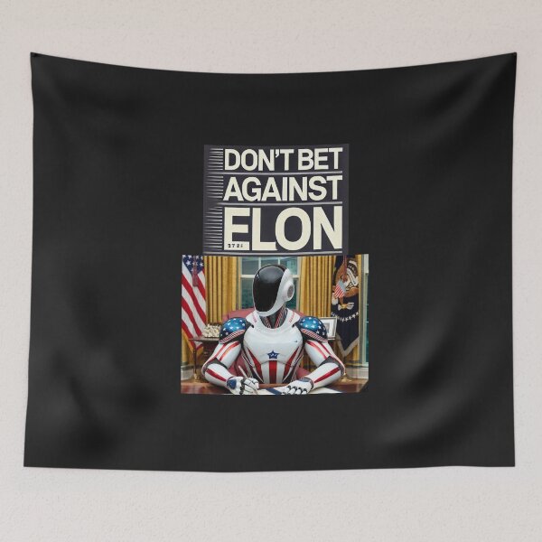 Item preview, don't bet against Elon designed and sold by TEEJAMBOREE.