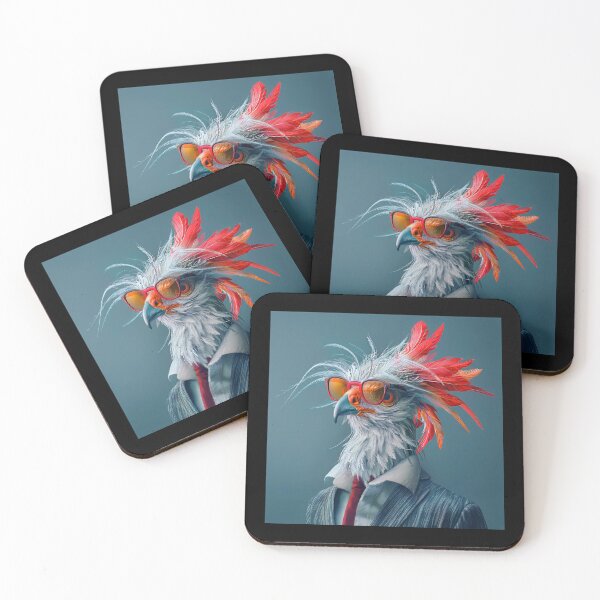Item preview, The Distinguished Flock Society: A Portrait Series Image Two designed and sold by Lyndacathcart.