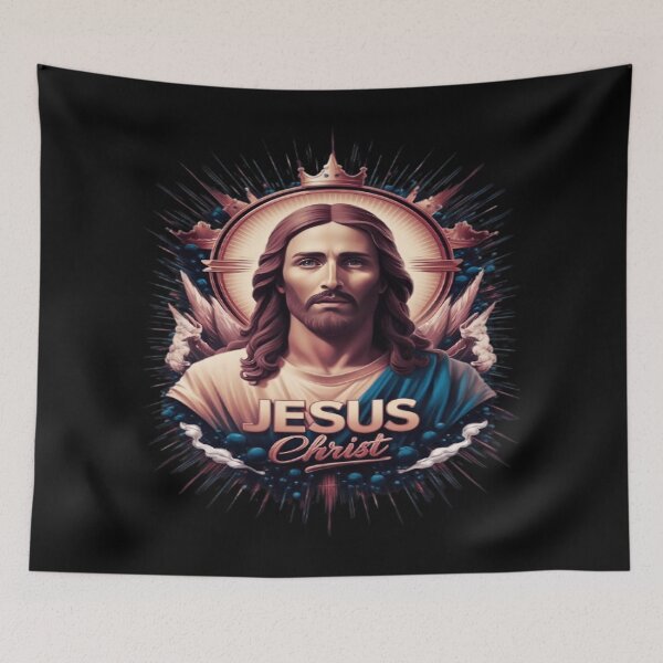 Artikelvorschau, Jesus Christus entworfen und verkauft von Shirtify2024.