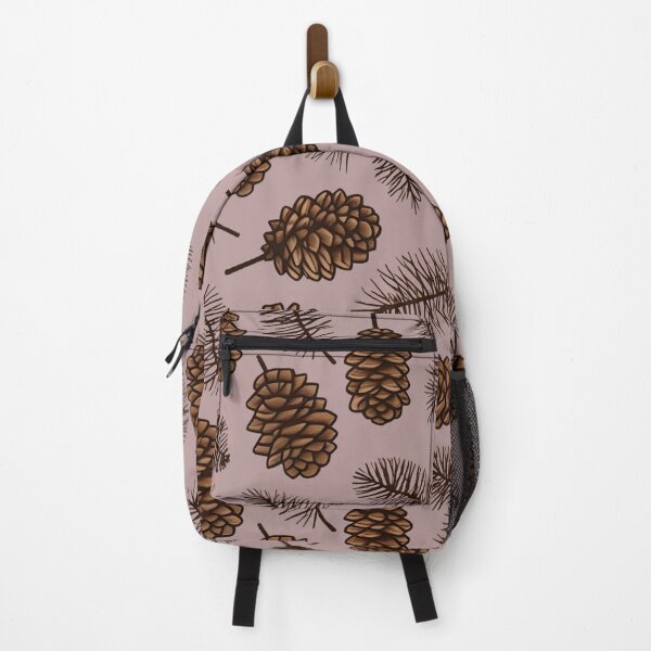 Item preview, Pine Nuts and Dried Pine Leaves Aged Pink Background designed and sold by Ciervo Primavera.