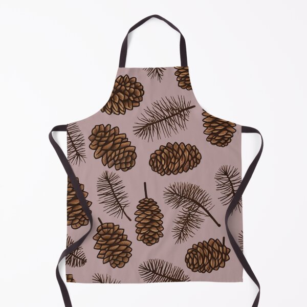 Item preview, Pine Nuts and Dried Pine Leaves Aged Pink Background designed and sold by Ciervo Primavera.
