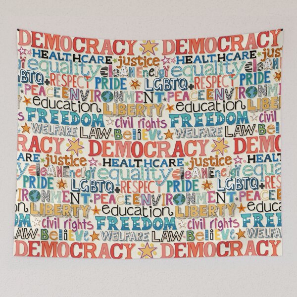Item preview, politics matters typography designed and sold by scrummy.