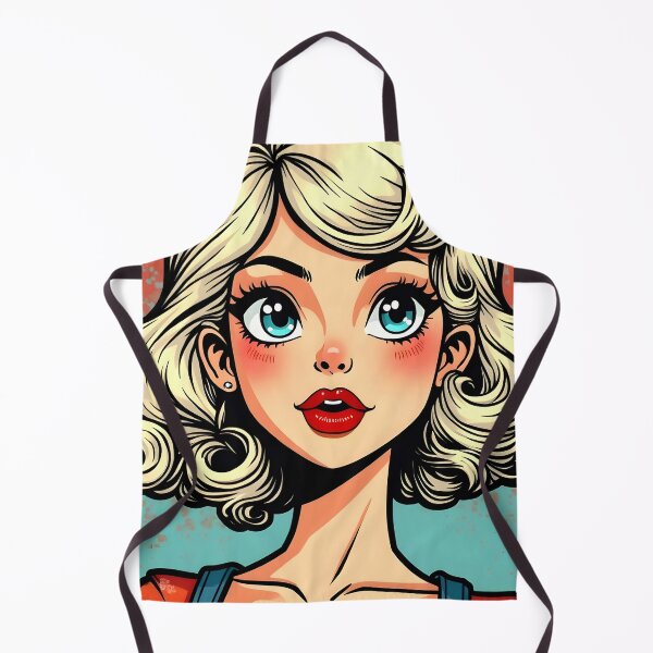 Item preview, Cute Classic Vintage Style Anime Girl designed and sold by TheArtOfPat.