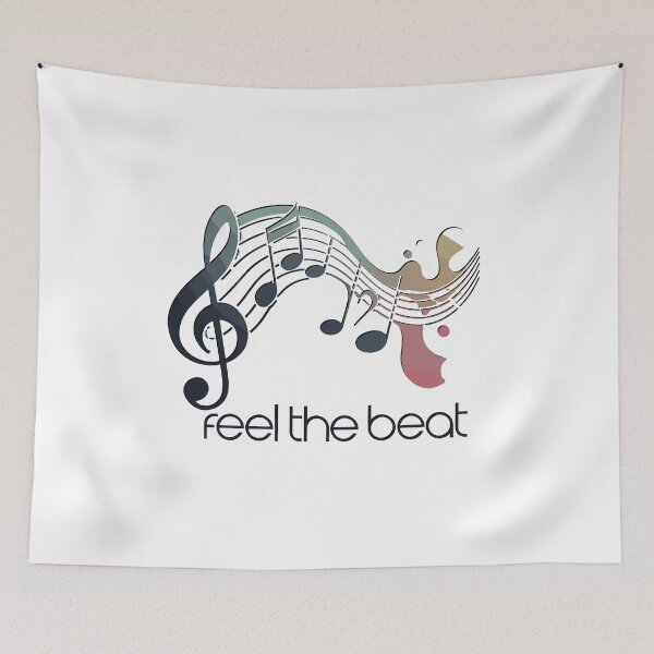 Item preview, Feel The Beat - Abstract Note Key designed and sold by MrERNST.