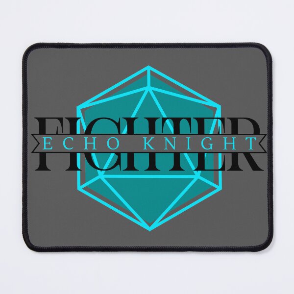 Item preview, Light Blue Echo Knight Fighter designed and sold by Marissa Brown.