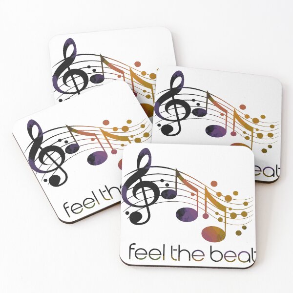 Item preview, Feel The Beat - Abstract Note Key designed and sold by MrERNST.