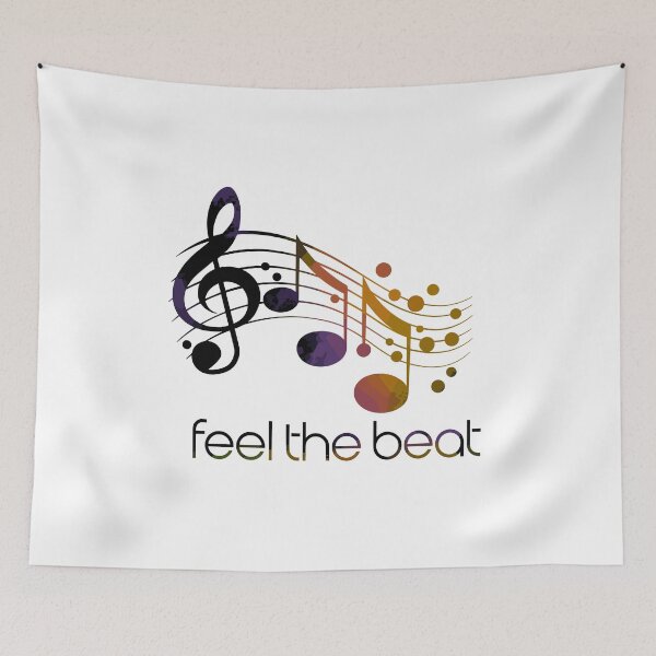 Item preview, Feel The Beat - Abstract Note Key designed and sold by MrERNST.