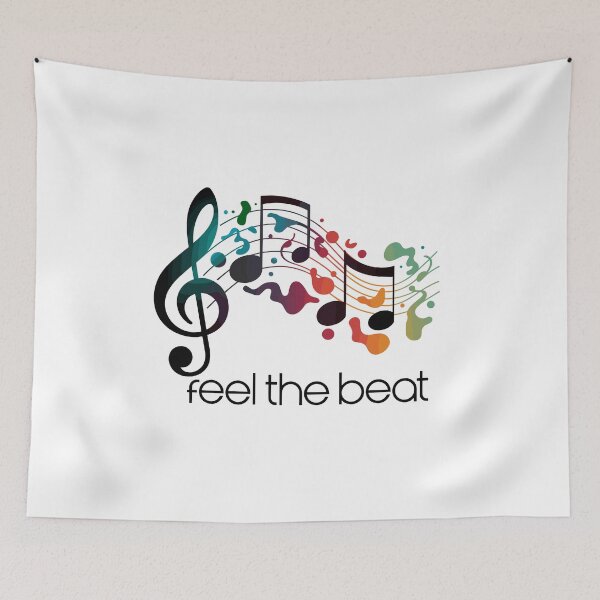 Item preview, Feel The Beat - Abstract Note Key designed and sold by MrERNST.