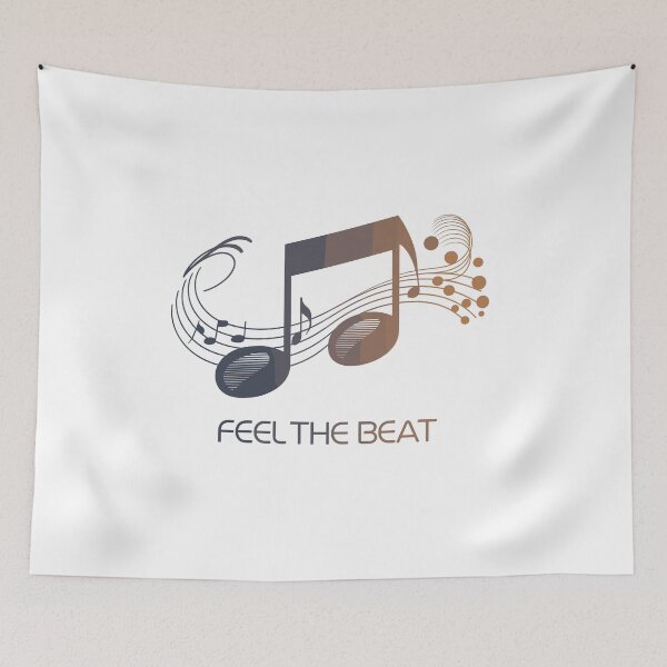 Item preview, Feel The Beat - Abstract Note Key designed and sold by MrERNST.