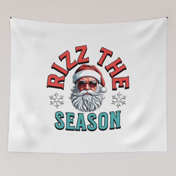 Item preview, Funny Rizz the Season Santa Claus Christmas designed and sold by Elvin Dantes.