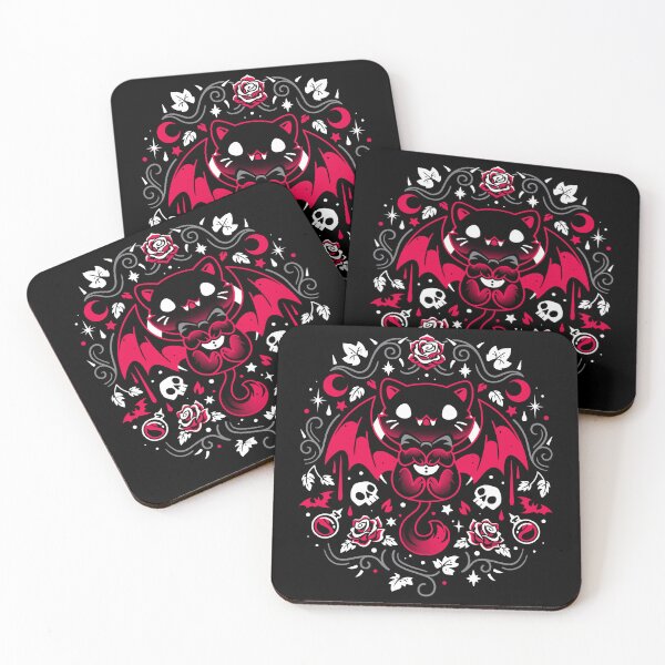 Item preview, Purrs of Darkness - Evil Bat Cat designed and sold by Snouleaf.