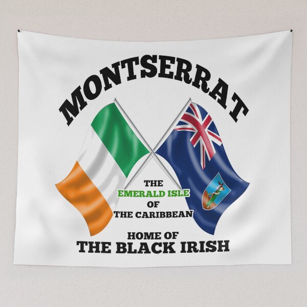 Item preview, Montserrat - Home of The Black Irish designed and sold by REAL IRISH GIFTS.